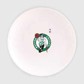 Тарелка с принтом Boston celtics в Курске, фарфор | диаметр - 210 мм
диаметр для нанесения принта - 120 мм | boston celtics | nba | баскетбол | бостон селтикс