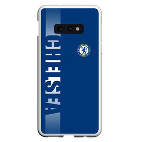 Чехол для Samsung S10E с принтом CHELSEA SPORT в Курске, Силикон | Область печати: задняя сторона чехла, без боковых панелей | chelsea | fc | football | fotball club | sport | спорт | спортивные | униформа | фирменные цвета | фк | футбол | футбольный клуб | челси