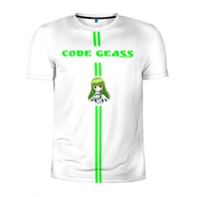 Мужская футболка 3D спортивная с принтом Code Geass Zelouc4 #1 в Курске, 100% полиэстер с улучшенными характеристиками | приталенный силуэт, круглая горловина, широкие плечи, сужается к линии бедра | 