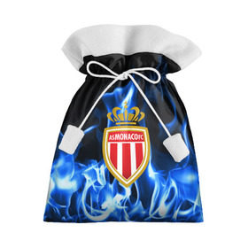 Подарочный 3D мешок с принтом MONACO в Курске, 100% полиэстер | Размер: 29*39 см | fc | football | footer | monaco | soccer | socker | sport | монако | огонь | пламя | спорт | футбол | футбольный клуб