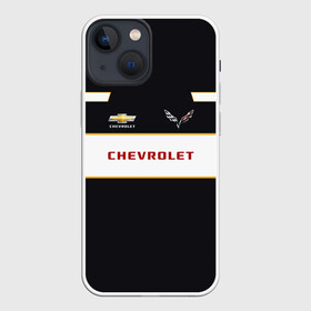 Чехол для iPhone 13 mini с принтом Chevrolet в Курске,  |  | camaro | chevrole | chevrolet | chevy | corvette | cruz | general motors | impala | niva | viva | авто | автомобиль | знак | лого | машина | надпись | нива | тачка | шеви | шевроле | шевролет | эмблема