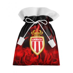 Подарочный 3D мешок с принтом MONACO SPORT в Курске, 100% полиэстер | Размер: 29*39 см | Тематика изображения на принте: football | soccer | монако