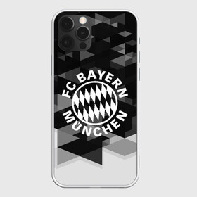 Чехол для iPhone 12 Pro с принтом Bayern Munchen Geometry Sport  в Курске, силикон | область печати: задняя сторона чехла, без боковых панелей | Тематика изображения на принте: abstraction | bayern munchen | championship | fc | football | footer | polygon | soccer | socker | sport | абстракция | одежда | спорт | спортивный | униформа | футбол | футбольный клуб | чемпионат