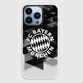 Чехол для iPhone 13 Pro с принтом Bayern Munchen Geometry Sport в Курске,  |  | Тематика изображения на принте: abstraction | bayern munchen | championship | fc | football | footer | polygon | soccer | socker | sport | абстракция | одежда | спорт | спортивный | униформа | футбол | футбольный клуб | чемпионат