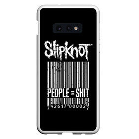 Чехол для Samsung S10E с принтом Slipknot People в Курске, Силикон | Область печати: задняя сторона чехла, без боковых панелей | Тематика изображения на принте: alternative | iowa | metal | nu | slipknot | slipnot | taylor | метал | слипкнот | слипнот