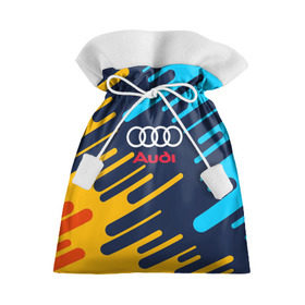 Подарочный 3D мешок с принтом AUDI SPORT в Курске, 100% полиэстер | Размер: 29*39 см | Тематика изображения на принте: abstraction | audi | auto | sport | абстракция | авто | автомобиль | автомобильные | ауди | бренд | логотип | марка | машины | спорт
