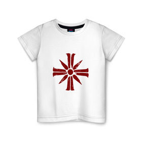 Детская футболка хлопок с принтом Врата Эдема в Курске, 100% хлопок | круглый вырез горловины, полуприлегающий силуэт, длина до линии бедер | farcry 5 | врата эдема
