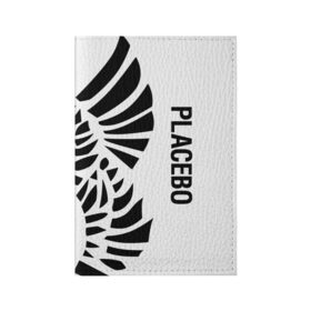 Обложка для паспорта матовая кожа с принтом Placebo в Курске, натуральная матовая кожа | размер 19,3 х 13,7 см; прозрачные пластиковые крепления | Тематика изображения на принте: placebo | альтернативный | инди | индирок | плацебо | рок