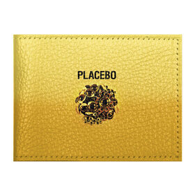 Обложка для студенческого билета с принтом Placebo в Курске, натуральная кожа | Размер: 11*8 см; Печать на всей внешней стороне | placebo | альтернативный | инди | индирок | плацебо | рок