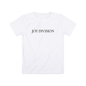 Детская футболка хлопок с принтом Joy Division в Курске, 100% хлопок | круглый вырез горловины, полуприлегающий силуэт, длина до линии бедер | ian curtis | joy division | rock | unknown pleasures | иэн кёртис | рок