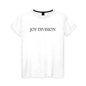 Женская футболка хлопок с принтом Joy Division в Курске, 100% хлопок | прямой крой, круглый вырез горловины, длина до линии бедер, слегка спущенное плечо | ian curtis | joy division | rock | unknown pleasures | иэн кёртис | рок