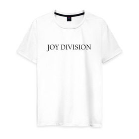 Мужская футболка хлопок с принтом Joy Division в Курске, 100% хлопок | прямой крой, круглый вырез горловины, длина до линии бедер, слегка спущенное плечо. | Тематика изображения на принте: ian curtis | joy division | rock | unknown pleasures | иэн кёртис | рок