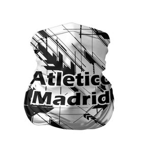 Бандана-труба 3D с принтом Атлетико Мадрид в Курске, 100% полиэстер, ткань с особыми свойствами — Activecool | плотность 150‒180 г/м2; хорошо тянется, но сохраняет форму | атлетико мадрид