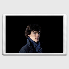 Магнит 45*70 с принтом Sherlock в Курске, Пластик | Размер: 78*52 мм; Размер печати: 70*45 | benedict | cumberbatch | sherlock | бенедикт | камбербатч | шерлок