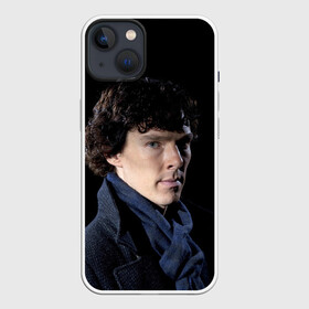 Чехол для iPhone 13 с принтом Sherlock в Курске,  |  | benedict | cumberbatch | sherlock | бенедикт | камбербатч | шерлок