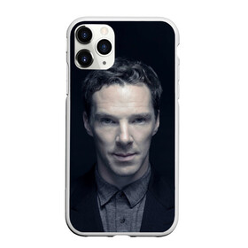 Чехол для iPhone 11 Pro матовый с принтом Cumberbatch в Курске, Силикон |  | benedict | cumberbatch | sherlock | бенедикт | камбербатч | шерлок