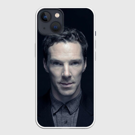 Чехол для iPhone 13 с принтом Cumberbatch в Курске,  |  | benedict | cumberbatch | sherlock | бенедикт | камбербатч | шерлок