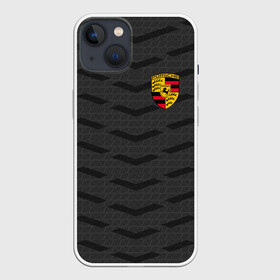 Чехол для iPhone 13 с принтом PORSCHE SPORT в Курске,  |  | auto | porsche | sport | авто | автомобиль | автомобильные | бренд | марка | машины | порше | спорт