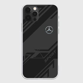 Чехол для iPhone 12 Pro Max с принтом MERCEDES SPORT в Курске, Силикон |  | amg | auto | mercedes | sport | авто | автомобиль | автомобильные | амг | бренд | марка | машины | мерседес | спорт