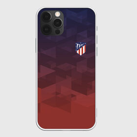 Чехол для iPhone 12 Pro Max с принтом ATLETICO MADRID в Курске, Силикон |  | Тематика изображения на принте: атлетико мадрид | полигоны | эмблема