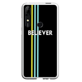 Чехол для Honor P Smart Z с принтом Believer Imagine Dragons в Курске, Силикон | Область печати: задняя сторона чехла, без боковых панелей | Тематика изображения на принте: рок