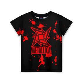 Детская футболка 3D с принтом Metallica в Курске, 100% гипоаллергенный полиэфир | прямой крой, круглый вырез горловины, длина до линии бедер, чуть спущенное плечо, ткань немного тянется | m | metallica | группа | джеймс хэтфилд | кирк хэмметт | ларс ульрих | метал | металика | металлика | миталика | музыка | роберт трухильо | рок | трэш | трэшметал | хард | хардрок | хеви | хевиметал