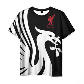 Мужская футболка 3D с принтом Liverpool Exclusive в Курске, 100% полиэфир | прямой крой, круглый вырез горловины, длина до линии бедер | 2019 | exclusive | salah | ливерпуль | салах | форма | эксклюзив