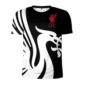 Мужская футболка 3D спортивная с принтом Liverpool Exclusive в Курске, 100% полиэстер с улучшенными характеристиками | приталенный силуэт, круглая горловина, широкие плечи, сужается к линии бедра | 2019 | exclusive | salah | ливерпуль | салах | форма | эксклюзив