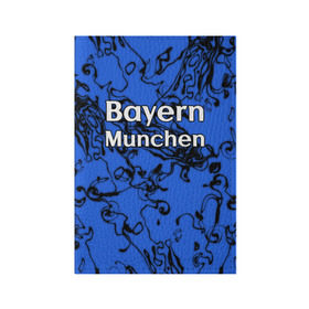 Обложка для паспорта матовая кожа с принтом Бавария Мюнхен в Курске, натуральная матовая кожа | размер 19,3 х 13,7 см; прозрачные пластиковые крепления | белый | германия | игра | красный | лига | мюнхен | мяч | сборная | форма | футбол | чемпион