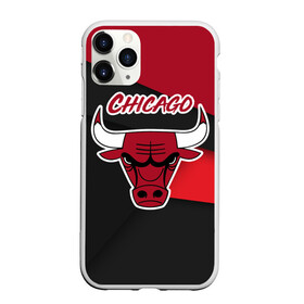Чехол для iPhone 11 Pro матовый с принтом Чикаго в Курске, Силикон |  | chicago bulls | nba | баскетбол | нба | спорт | чикаго