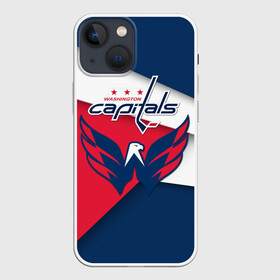 Чехол для iPhone 13 mini с принтом Кэпиталз в Курске,  |  | nhl | washington capitals | вашингтон кэпиталз | нхл | спорт | хоккей