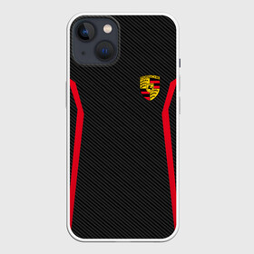 Чехол для iPhone 13 с принтом PORSCHE SPORT | ПОРШЕ в Курске,  |  | auto | porsche | sport | авто | автомобиль | автомобильные | бренд | марка | машины | порше | спорт