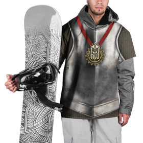 Накидка на куртку 3D с принтом Доспех рыцаря в Курске, 100% полиэстер |  | deliverance | kingdom come | kingdom come deliverance | knight | кингдам кам | король | рыцарь | средневековье | средние века