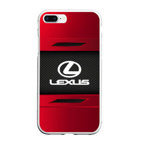 Чехол для iPhone 7Plus/8 Plus матовый с принтом LEXUS SPORT в Курске, Силикон | Область печати: задняя сторона чехла, без боковых панелей | auto | car | lexus | автомобиль | лексус | марка