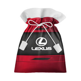 Подарочный 3D мешок с принтом LEXUS SPORT в Курске, 100% полиэстер | Размер: 29*39 см | Тематика изображения на принте: auto | car | lexus | автомобиль | лексус | марка