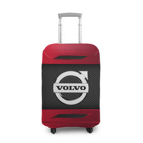 Чехол для чемодана 3D с принтом VOLVO SPORT в Курске, 86% полиэфир, 14% спандекс | двустороннее нанесение принта, прорези для ручек и колес | auto | car | volvo | автомобиль | вольво | марка