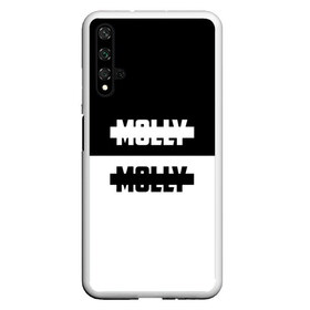 Чехол для Honor 20 с принтом Molly в Курске, Силикон | Область печати: задняя сторона чехла, без боковых панелей | molly | андрей густей | дмитрий гончаренко | кирилл бледный | кирилл тимошенко | моли пошлая | молли | ольга | павел холодянский | панк группа | поп панк | серябкина | синти панк