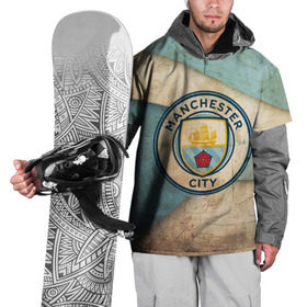 Накидка на куртку 3D с принтом Манчестер сити олд в Курске, 100% полиэстер |  | manchester | manchester city | манчестер | манчестер сити | футбол