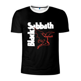 Мужская футболка 3D спортивная с принтом BLACK SABBATH в Курске, 100% полиэстер с улучшенными характеристиками | приталенный силуэт, круглая горловина, широкие плечи, сужается к линии бедра | black sabbath | билл уорд | блэк саббат | британская рок группа | гизер батлер | группа | музыка | оззи осборн | рок | тони айомми | хеви метал