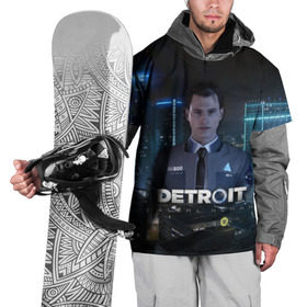 Накидка на куртку 3D с принтом Detroit: Become Human - Connor в Курске, 100% полиэстер |  | Тематика изображения на принте: 