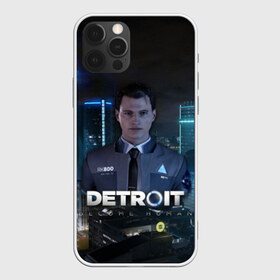 Чехол для iPhone 12 Pro Max с принтом Detroit Become Human - Connor в Курске, Силикон |  | Тематика изображения на принте: 