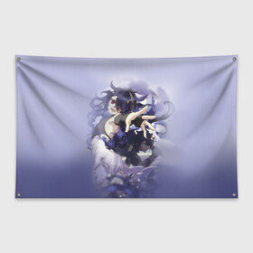 Флаг-баннер с принтом Ashuramaru в Курске, 100% полиэстер | размер 67 х 109 см, плотность ткани — 95 г/м2; по краям флага есть четыре люверса для крепления | Тематика изображения на принте: owari no seraph | seraph of the end | последний серафим