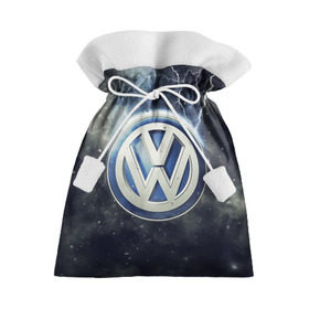 Подарочный 3D мешок с принтом Логотип Wolksvagen в Курске, 100% полиэстер | Размер: 29*39 см | wolksvagen | wv | лого | логотип | фольцваген
