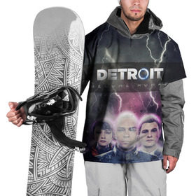 Накидка на куртку 3D с принтом Detroit become human в Курске, 100% полиэстер |  | Тематика изображения на принте: dbh | detroit | gamer