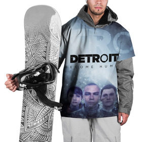 Накидка на куртку 3D с принтом Detroit become human в Курске, 100% полиэстер |  | dbh | detroit | gamer