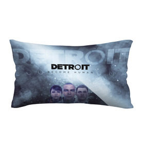 Подушка 3D антистресс с принтом Detroit become human в Курске, наволочка — 100% полиэстер, наполнитель — вспененный полистирол | состоит из подушки и наволочки на молнии | Тематика изображения на принте: dbh | detroit | gamer