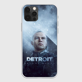 Чехол для iPhone 12 Pro Max с принтом Detroit become human в Курске, Силикон |  | Тематика изображения на принте: dbh | detroit | gamer