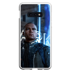 Чехол для Samsung S10E с принтом Markus Detroit Become Human в Курске, Силикон | Область печати: задняя сторона чехла, без боковых панелей | 2038 | android | connor | dbh | detroit | future | gamer | human | kara | markus | андроид | будущее | детройт | детройтстатьчеловеком | игра | кара | конор | маркус | человек