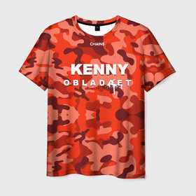 Мужская футболка 3D с принтом Kenny в Курске, 100% полиэфир | прямой крой, круглый вырез горловины, длина до линии бедер | Тематика изображения на принте: назар вотяков | обладает | русский рэп