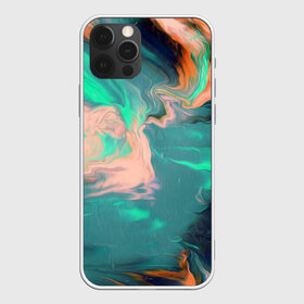 Чехол для iPhone 12 Pro Max с принтом Кислотные разводы в Курске, Силикон |  | abstraction | tie dye | watercolor | абстракция красок | акварель | акриловый | брызги красок | живопись | краска | потертость красок | размытые краски | текстуры | черно белый | яркие краски